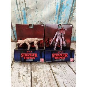 NETFLIX STRANGER THINGS DEMODOG & Demogorgon Figure Ban Dai